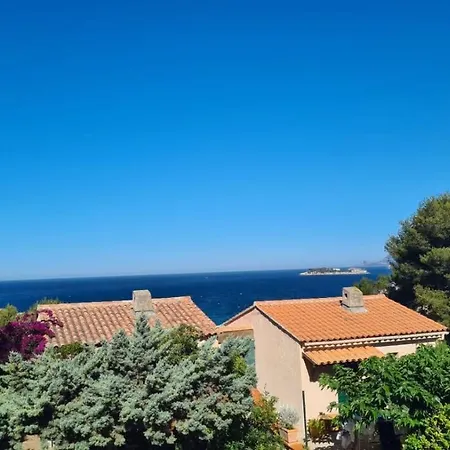 Vue Mer, Appartement Vue Mer Avec Jardin A 100 M De La Plage !!! 滨海萨纳里