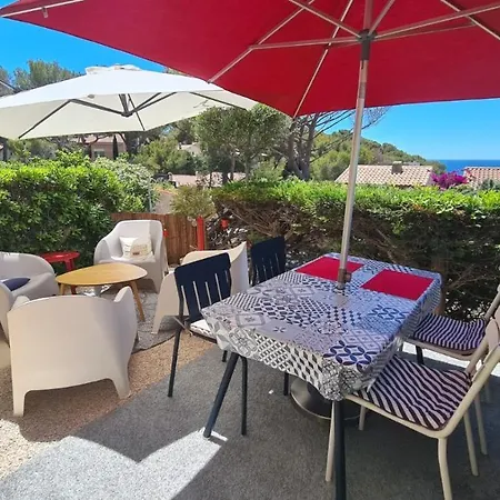 Vue Mer, Appartement Vue Mer Avec Jardin A 100 M De La Plage !!! 公寓 滨海萨纳里